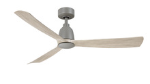 Fanimation FPD8534AGP - Kute 52 inch Indoor/Outdoor Ceiling Fan - Antique Graphite with Light Oak blades