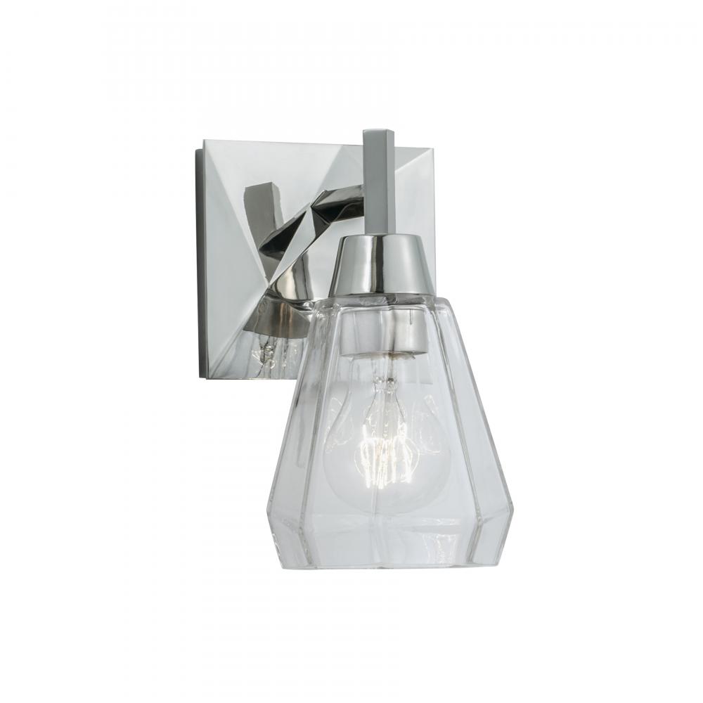 Arctic 8.5'' High 1-Light Sconce - Polished Nickel