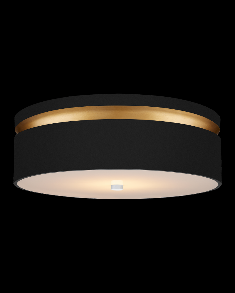 Serenity Black Flush Mount