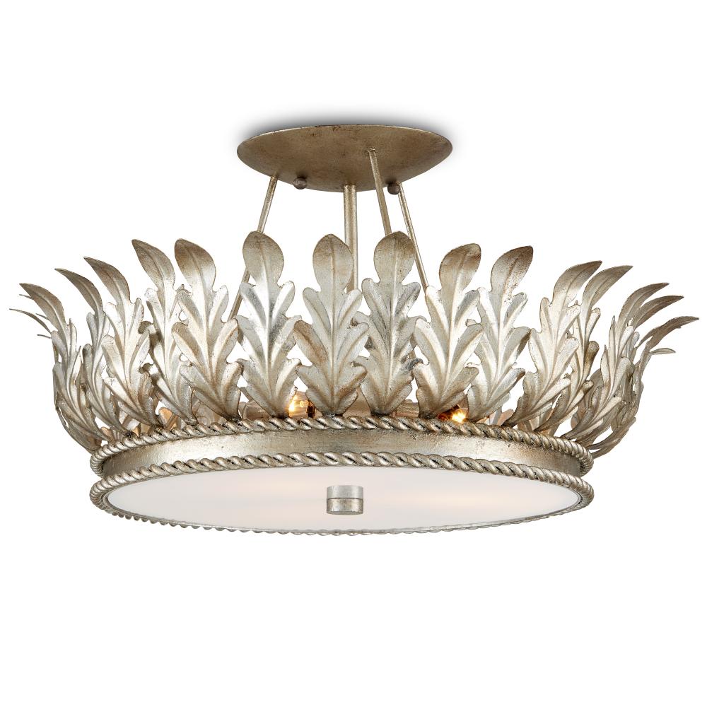 Biddulph Silver Semi-Flush Mou