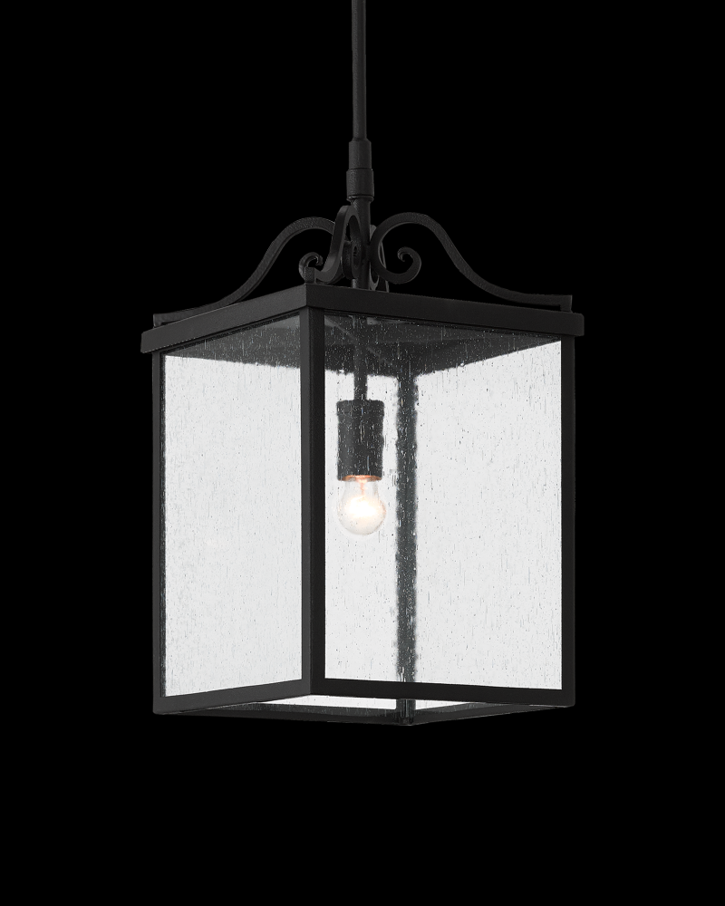 Giatti Small Black Outdoor Lantern