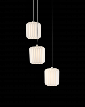 Currey 9000-0710 - Dove 3-Light Round Multi-Drop Pendant