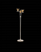 Currey 8000-0130 - Paradiso Silver & Gold Floor Lamp