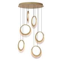 ET2 E23916-112GLD - Lyra-Multi-Light Pendant