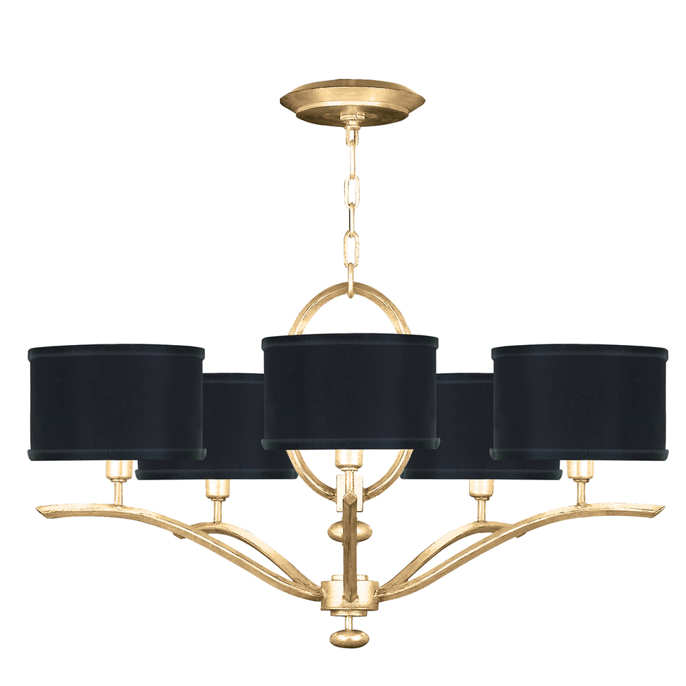 Allegretto 29"W Round Chandelier