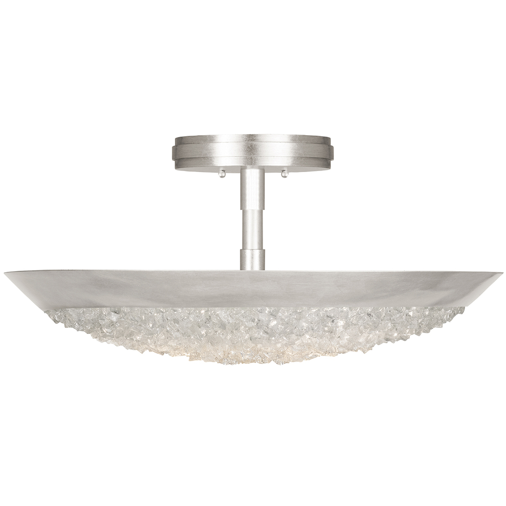 Arctic Halo 20"W Round Semi-Flush Mount